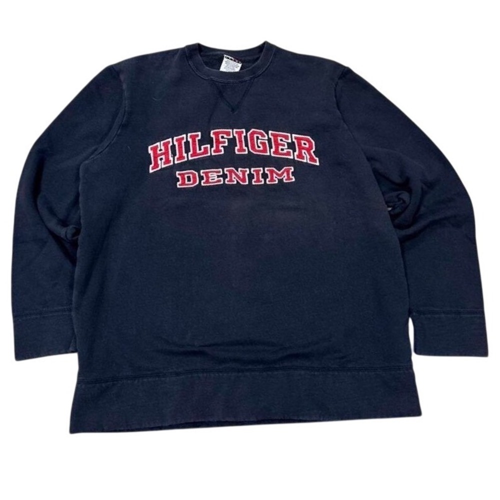Vintage Hilfiger Denim Tommy Jeans Crewneck‎ Size Small